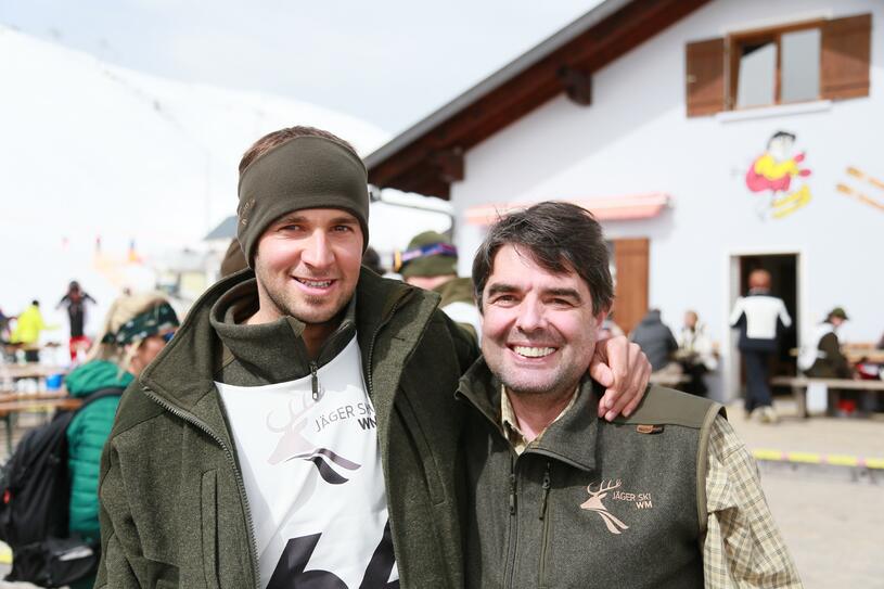 Maximilian Auerbach und Christoph Tschohl bei der Jäger Ski WM 2016 in Montafon | © Montafon Tourismus GmbH, Schruns Maximilian Auerbach und Christoph Tschohl bei der Jäger Ski WM 2016 in Montafon | © Montafon Tourismus GmbH, Schruns